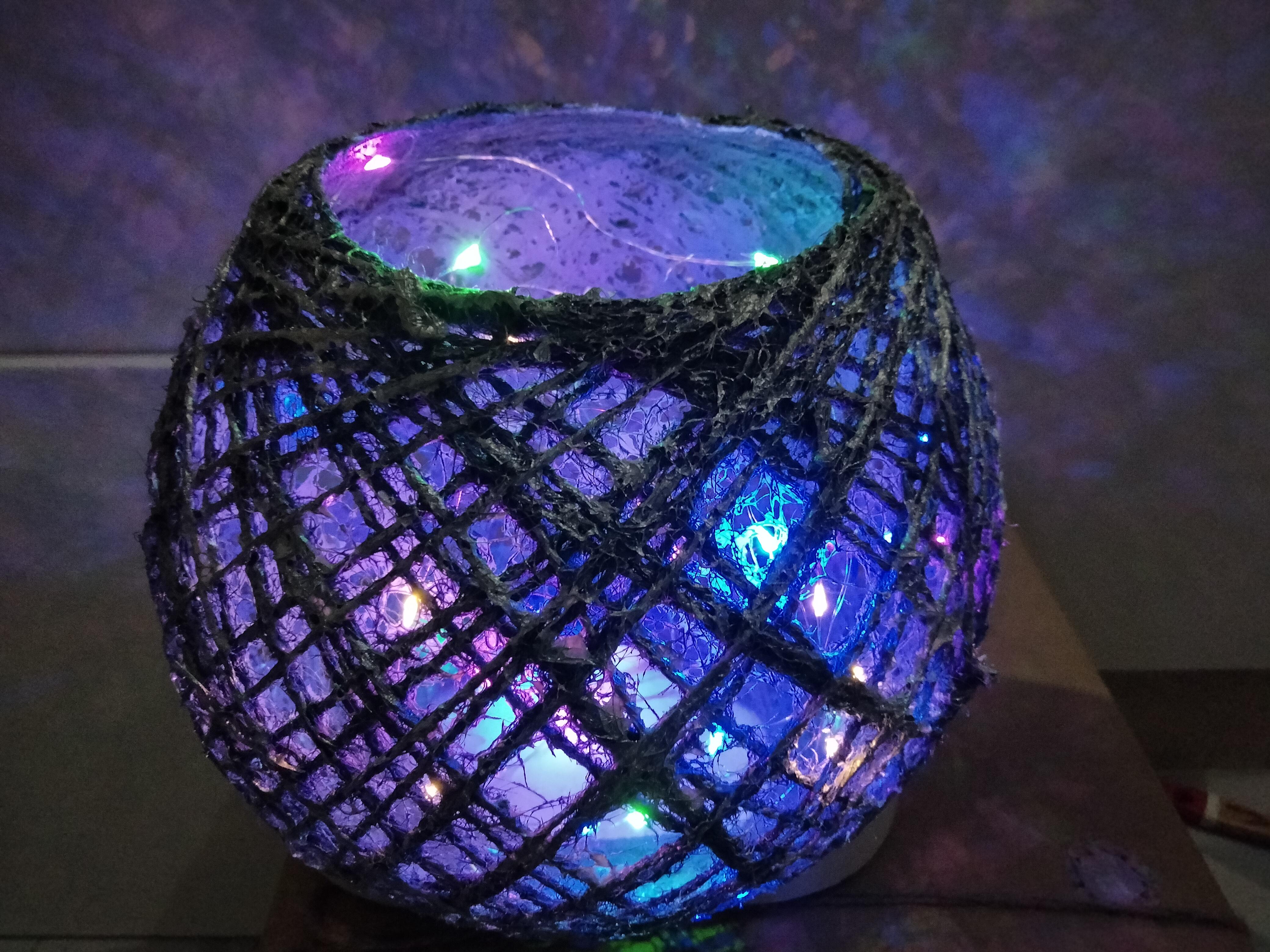 Jute rope Night lamp