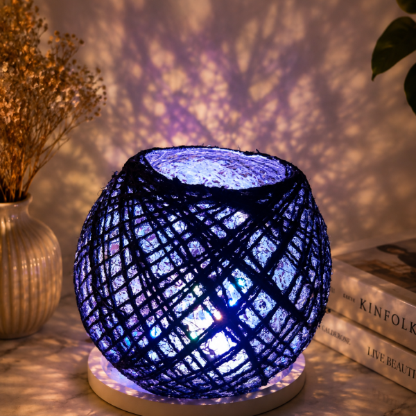 Jute rope Night lamp