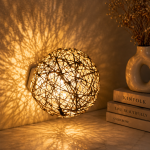 Jute rope Night lamp
