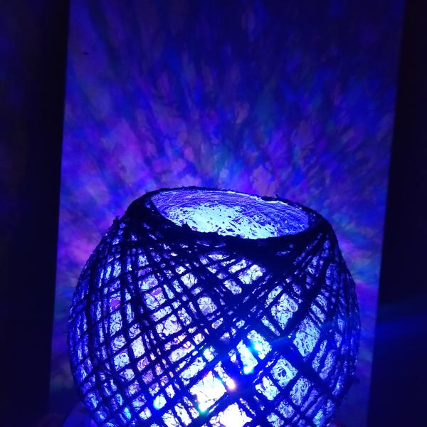 Jute rope Night lamp