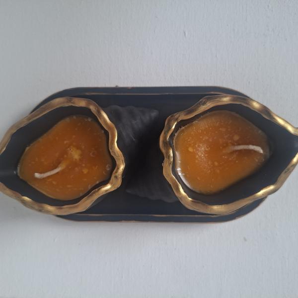 Gypsum candle  Home decor