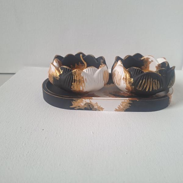 Gypsum candle  Home decor