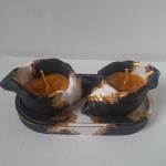 Gypsum candle  Home decor