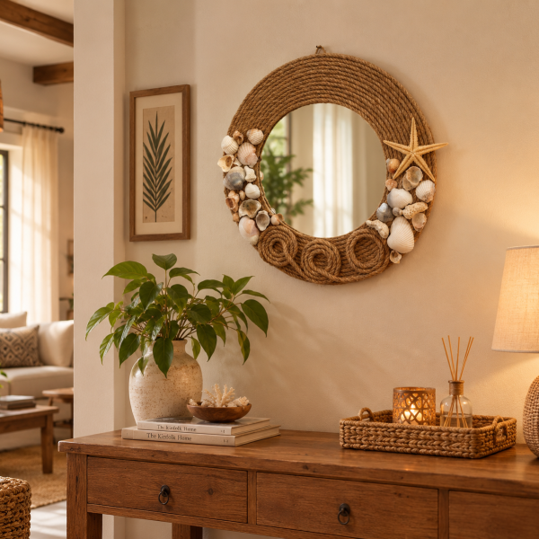 Mirror craft home decor 'demo'