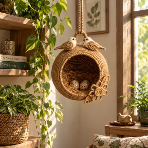 Jute craft home decor 'demo'