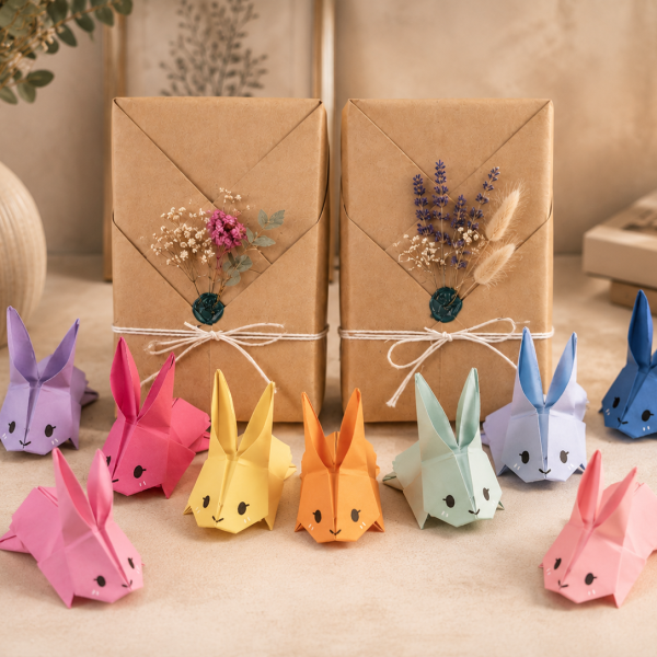 Origami rabbits