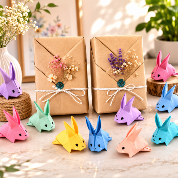 Origami rabbits