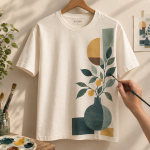 Hand paint T-shirt 'demo'