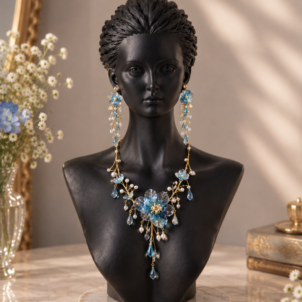 Resin jewellery set, ' demo '